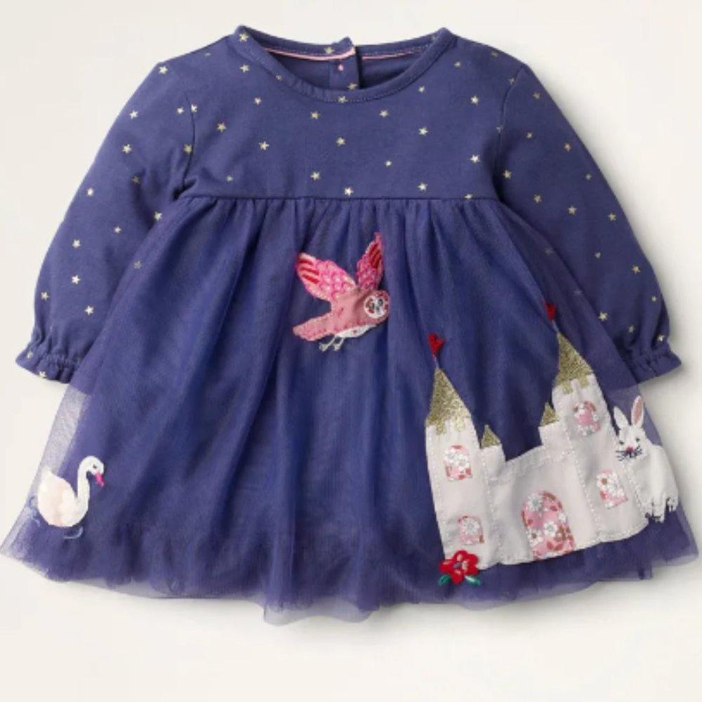 Baby Boden 6-12M UK Sizing Fairytale Dress